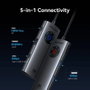 Vention Docking Station 5 en 1 USB-C 8K Gris TQXHB
